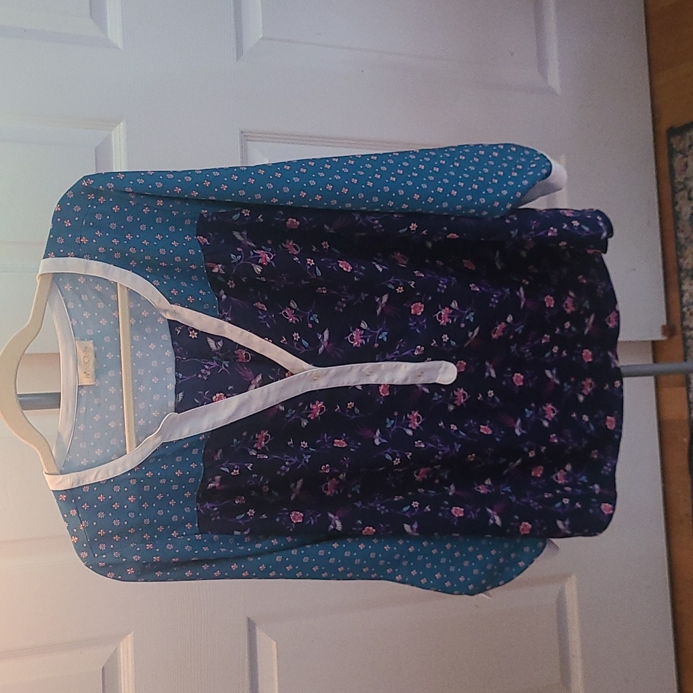 Mixed print Modcloth tunic
